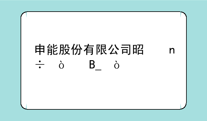 申能股份有限公司是国企吗？