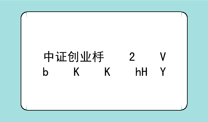 中证创业板指数是什么意思